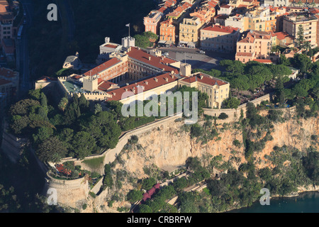 Fürstenpalast, Altstadt, Monaco, Cote d ' Azur, Mittelmeer, Europa Stockfoto