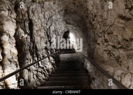 Wendelstein-Höhle, Mt Wendelstein, Mangfall Berge, Upper Bavaria, Bayern, Deutschland, Europa Stockfoto