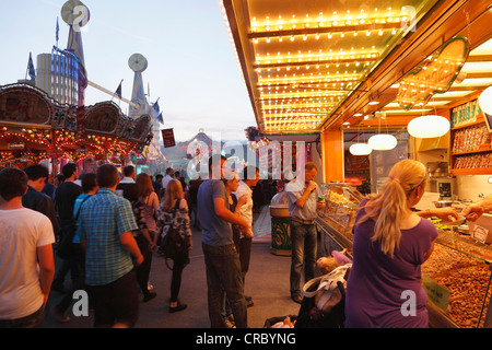 Kiliani-Volksfest Festival, Würzburg, Unterfranken, Franken, Bayern, Deutschland, Europa, PublicGround Stockfoto