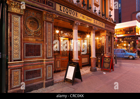 Crown Liquor Saloon, Belfast, Nordirland, Irland, Großbritannien, Europa, PublicGround Stockfoto
