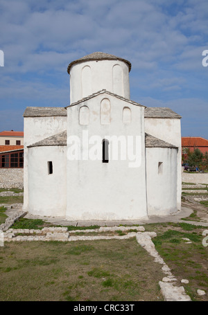 Kirche des Heiligen Kreuzes, Nin, Kroatien Stockfoto