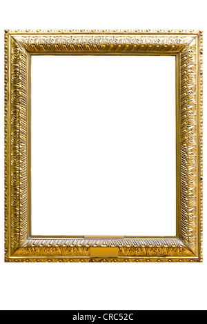 Vergoldete Bilderrahmen Stockfoto