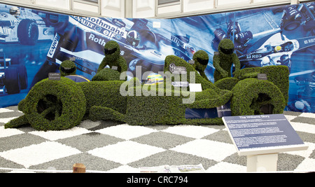 Williams F1 Racing Team bei der Chelsea Flower Show London UK Stockfoto