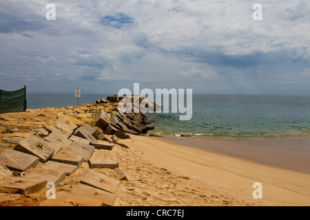 Strand auf der Insel Cabo, Luanda Angola Stockfoto