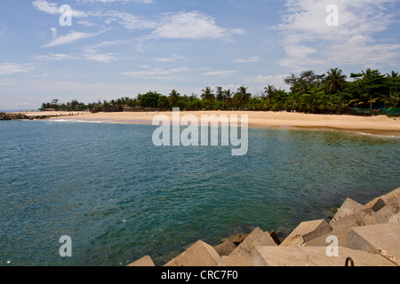 Strand auf der Insel Cabo, Luanda Angola Stockfoto
