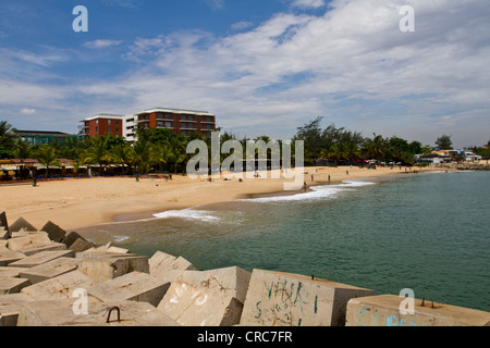 Strand auf der Insel Cabo, Luanda Angola Stockfoto