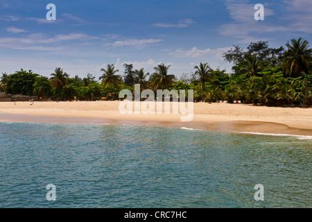 Strand auf der Insel Cabo, Luanda Angola Stockfoto
