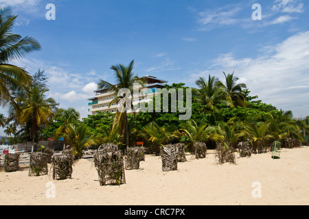 Strand auf der Insel Cabo, Luanda Angola Stockfoto
