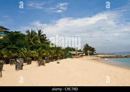 Strand auf der Insel Cabo, Luanda Angola Stockfoto