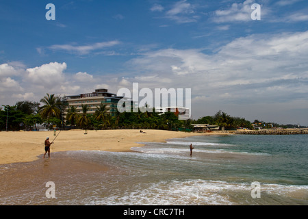 Strand auf der Insel Cabo, Luanda Angola Stockfoto