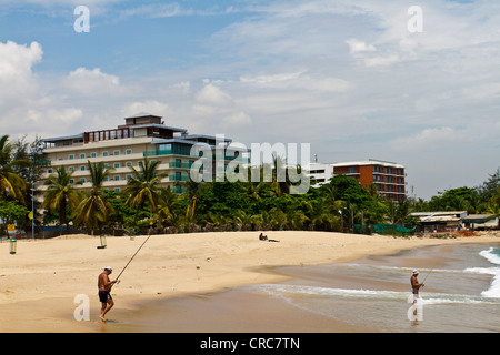 Strand auf der Insel Cabo, Luanda Angola Stockfoto