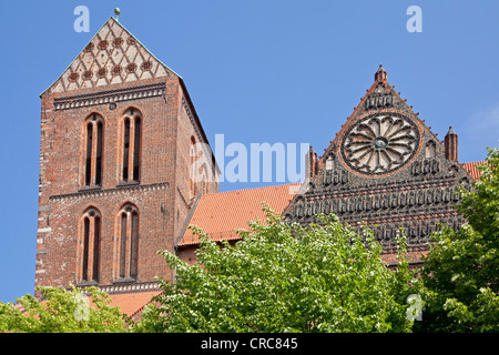 Nikolai-Kirche, Wismar, Mecklenburg-West Pomerania, Deutschland Stockfoto