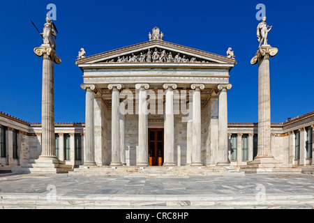 Die Akademie von Athen, Griechenland Stockfoto