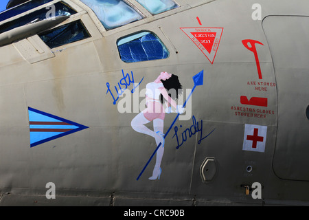 Der Handley Page Victor, britischer Düsenbomber, Flugzeuge der Handley Page Aircraft Company, während des Kalten Krieges, Lusty Lindy, Black Buck RAID Stockfoto