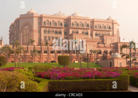 Elk206-1078 Vereinigte Arabische Emirate, Abu Dhabi, Emirates Palace Hotel, außen Stockfoto