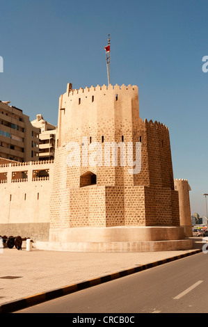 Elk206-3038v Vereinigte Arabische Emirate, Sharjah, Al Hisn Fort Museum, 1820 Stockfoto