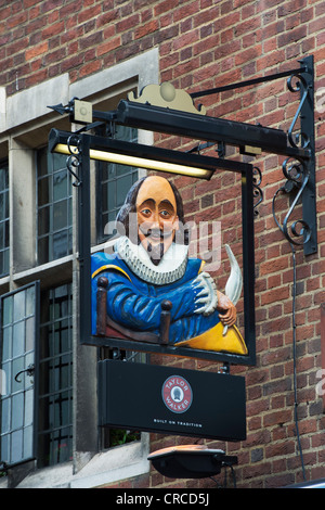 Shakespeares Head Pub, Great Marlborough Street, London, England Stockfoto