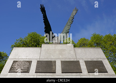 Denkmal für 22.000 polnischen Offizieren in Katyn von Russlands NKVD massakriert, während des 2. Weltkrieges in Wroclaw (Breslau), Polen. Stockfoto