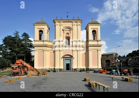 Kathedrale von St. Sepulchre, Basilica Cattedrale di San Sepolcro, Aquapendente, Lazio, Italien, Europa Stockfoto