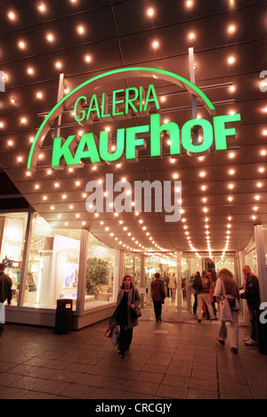 Berlin, Galeria Kaufhof am Alexanderplatz Stockfoto