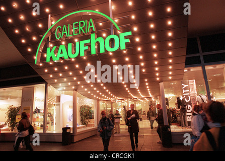 Berlin, Galeria Kaufhof am Alexanderplatz Stockfoto