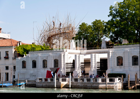 Peggy Guggenheim Collection auf den Canal Grande, Canal Grande, Venedig, Italien, Europa Stockfoto