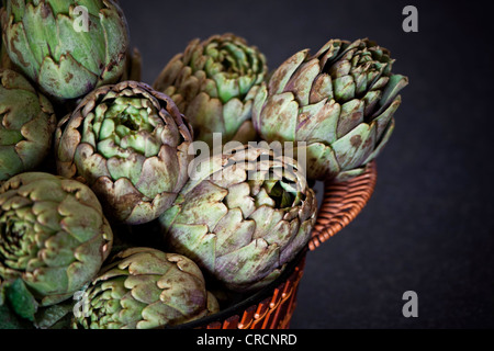 Artischocken hautnah Stockfoto