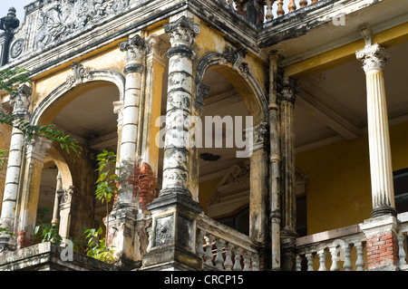 französischer Kolonialarchitektur Phnom Penh Kambodscha Stockfoto