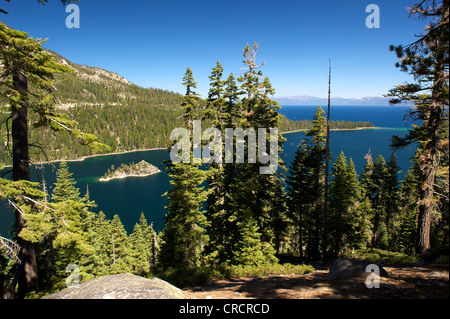 Emerald Bay, Lake Tahoe, Kalifornien, USA Stockfoto