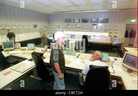 Revision im Kernkraftwerk Unterweser Stockfoto