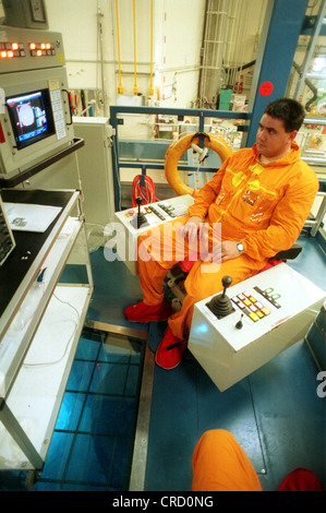 Revision im Kernkraftwerk Unterweser Stockfoto