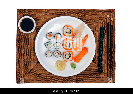 Sushi-Männer Stockfoto