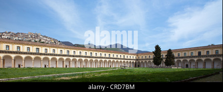 Europa Italien, Campania Cilento, Padula, die Certosa von großen Kreuzgang von San Lorenzo Stockfoto