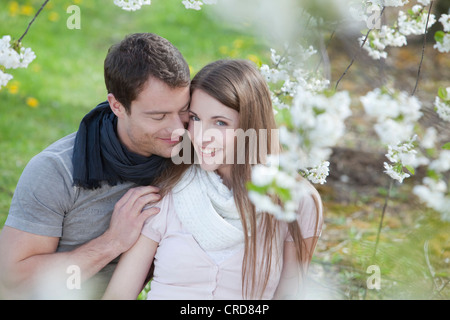 Junges Paar, Porträt, junges Paar, Porträt Stockfoto