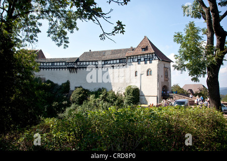 Die Wartburg, ein UNESCO-Weltkulturerbe, Eisenach, Thüringen, Deutschland, Europa, PublicGround Stockfoto