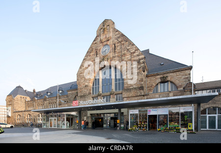 Hauptbahnhof, Aachen, Nordrhein-Westfalen, Deutschland, Europa, PublicGround Stockfoto