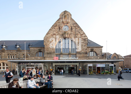 Hauptbahnhof, Aachen, Nordrhein-Westfalen, Deutschland, Europa, PublicGround Stockfoto