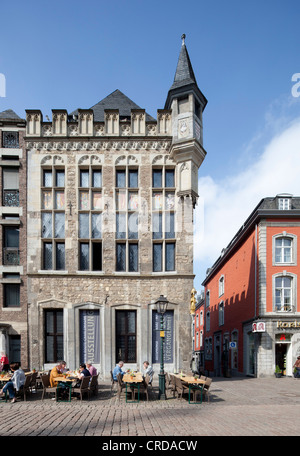 Loewenstein House, historischen Stadthaus, Aachen, Nordrhein-Westfalen, Deutschland, Europa, PublicGround Stockfoto