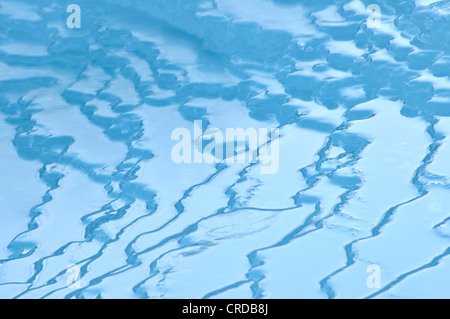 Eisstrukturen, Schweden, Lappland, Norrbotten, Abisko Nationalpark Stockfoto