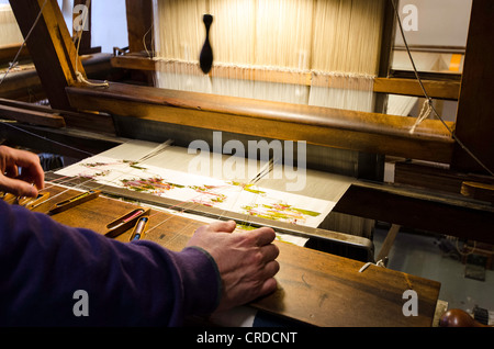 Haus der Seidenarbeiter oder Museum der Seide Lyon Rhone Frankreich Europa Stockfoto