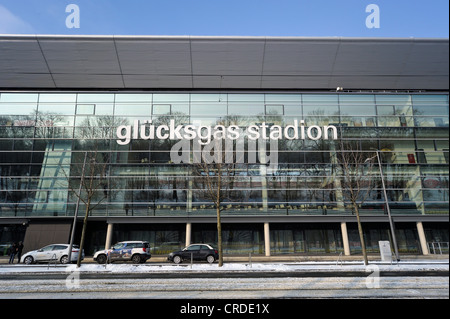 Gluecksgas-Stadion, SG Dynamo Dresden-Fußball-Stadion, Dresden, Sachsen, Deutschland, Europa, PublicGround Stockfoto