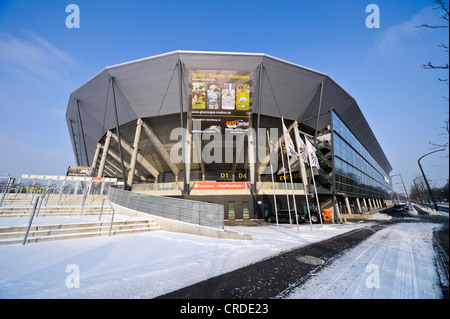 Gluecksgas-Stadion, SG Dynamo Dresden-Fußball-Stadion, Dresden, Sachsen, Deutschland, Europa, PublicGround Stockfoto