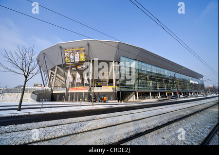 Gluecksgas-Stadion, SG Dynamo Dresden-Fußball-Stadion, Dresden, Sachsen, Deutschland, Europa, PublicGround Stockfoto