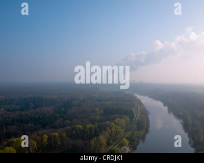 Gundremmingen Nuclear Power Plant, Donau, Schwaben, Bayern, Deutschland, Europa Stockfoto