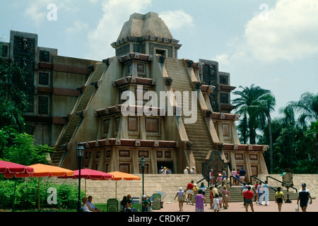 WALT DISNEY WORLD, EPCOT CENTER, MEXIKANISCHE AUSSTELLUNG / FLORIDA Stockfoto
