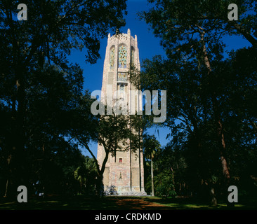 BOK TOWER UND GÄRTEN/Lake Wales, Florida Stockfoto