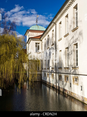 Westerholt Wasserburg, Deutschland, Nordrhein-Westfalen, Ruhrgebiet, Herten Stockfoto