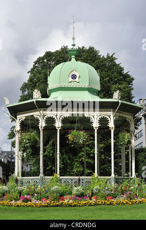 Musikpavillon, Bergen, Norwegen Stockfoto