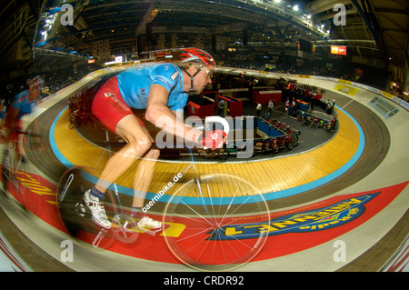 Bahnradsport Stockfoto