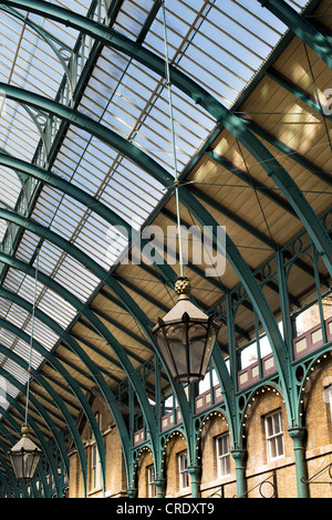 Covent Garden Markt Dach. London, England Stockfoto